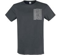 Joy Division Amplified Collection - Pulsar Pocket Tracklist T-Shirt charcoal in XXL
