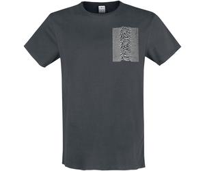 Joy Division Amplified Collection - Pulsar Pocket Tracklist T-Shirt charcoal in XXL
