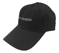 Joy Division Baseball Cap Band Logo Nue offiziell Schwarz Unisex One Size