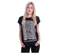 Joy Division - Unknown Pleasures Classic - Girly - Schwarz - L - 100% Baumwolle,Jersey Schwarz L