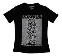 Joy Division T-Shirt Unknown Pleasures Damen Skinny Fit FP Größe M