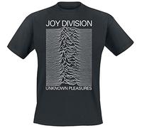 Joy Division Unknown pleasures T-Shirt schwarz in XXL