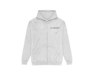 Joy Division - UP Heather Grey - Zipper - Grau - S - 65% Baumwolle, 35% Polyester,Schweiß Grau S