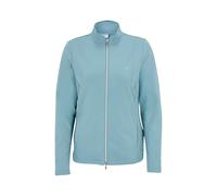 Sweatjacke JOY SPORTSWEAR "SWEATJACKE DORIT", Damen, Gr. 42, reef water, Obermaterial: 70% Baumwolle, 25% Polyester, 5% Elasthan, sportlich, Sweatjacken (39909868-42) reef water