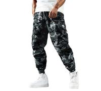 Joy Herren Jogginghose Schlafanzughosen Leg Outdoorhosen Extra Breitcordhose Weißen 3XL 2 Taschen Knieschoner Gerade Wellnesshose Warnschutzhosen Über Anzüge Cut Hoher Khan Jetskihose