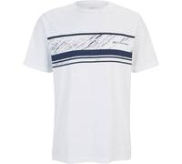 JOY Herren Shirt SASHA T-Shirt (40446) 48 white / marine print