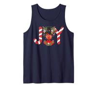 Joy Melanin Weihnachtspullover, hässlich, für Mädchen, Magic Queen, Schwarz Tank Top