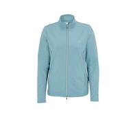 Sweatjacke JOY SPORTSWEAR "SWEATJACKE DORIT", Damen, Gr. 42, reef water, Obermaterial: 70% Baumwolle, 25% Polyester, 5% Elasthan, sportlich, Sweatjacken (39909868-42) reef water