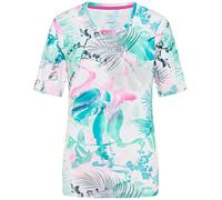 Joy Sportswear Damen Sport-T-Shirt Clara ideal für Sport und Freizeit 38, Tropical Green Print