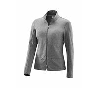 Joy Sportswear Damen Sportjacke PINELLA ideal für Sport und Freizeit | Zip-Jacke | Reißverschlusstaschen 46, Black Melange