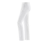 Joy Sportswear Freizeithose SINA für Damen - sportliche Jogginghose mit geradem Schnitt | Lange Sport Hose mit hohem Baumwolle & Stretch-Material Normalgröße, 40, White