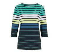 JOY sportswear - KALINA 3/4 Arm Shirt coastal blue stripes - Gr. - 44