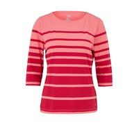 JOY Sportswear Lisa 3/4 Arm Shirt orange Coral Stripes - 38