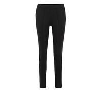 Joy Sportswear Natalie Freizeithose für Damen mit schmal zulaufender Beinform, Lange, stylische Biesenhose für Sport und Freizeit mit sportivem Streifenbesatz Normalgröße, 44, Black