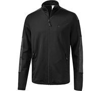 Joy Sportswear Pierre Sportjacke für Herren mit praktischen Reißverschluss-Taschen und hohem, Langarm-Zipjacke für Sport und Freizeit 54, Black