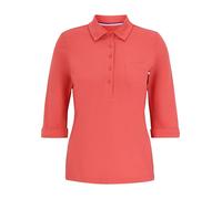 Poloshirt JOY SPORTSWEAR "POLOSHIRT GISELE", Damen, Gr. 42, rot (hibiscus rot), Obermaterial: 69% Baumwolle, 31% Polyester, sportlich, Shirts (93918061-42) hibiscus rot