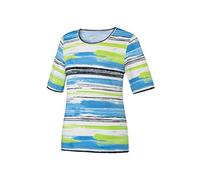 Joy Sportswear T-Shirt Amalia, bequemes Sportshirt, ideal für Sport und Freizeit 40, Azur gestreift