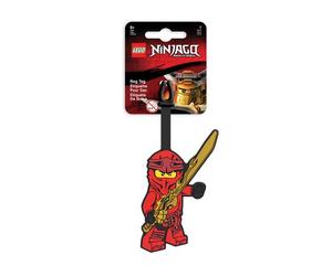 JOY TOY 52494 LEGO® Ninjago Kai - Gepäckanhänger aus Silikon 9 cm