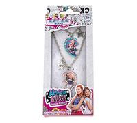 Joy Toy 66921 Maggie und Bianca Best Friends Set: 2 Ketten in Metall mit Glitzersteinen in Geschenkpackung 7x2x16,5 cm