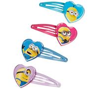 Joy Toy 90067 - Haarklippchen, Minions, 4 Motive