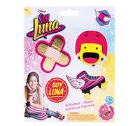 Joy Toy 93764 Disney Soy Luna Klebeflicker 4 Stück, bunt