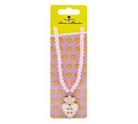 Joy Toy 20636 Maja Hohenzollern-Kollektion Halskette mit Perlen, Glitzer und Prinzessin-Herz-Orden aus Metall auf backercard, Mehrfarbig