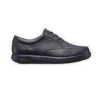 JOYA Boston Black, Herren Schnürschuh mit Obermaterial aus weichem Leder und Glattlederfutter, schwarz, 41 2/3
