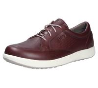 JOYA Boston Dark Brown, Herren Sneaker aus weichem Leder und Glattlederfutter, Dunkelbraun, 47