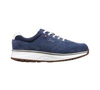 JOYA Dynamo Classic M Dark Blue, Herrensneaker in stilvollem Look aus Rauleder, für Bequeme Bewegung im Alltag, komfortable Herrenschuhe, Dunkelblau, 43