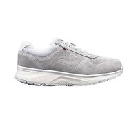 JOYA Dynamo Classic W Light Grey, Damensneaker im Retro-Look aus Rauleder, für Bequeme Bewegung im Alltag, gesunde Damenschuhe, Hellgrau