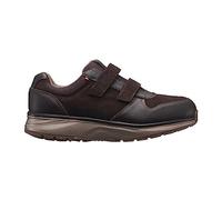 Joya Sneaker Dynamo Velcro M Klettverschluss Nubukleder und Textil Dunkelbraun Herren 44 1/3