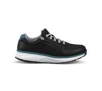 JOYA Dynamo Zip Black III, modischer Herren-Schnürschuh in Schwarz für gesundes Gehen im Alltag, aus Premiumglattleder, mit zusätzlichem, seitlichem Reißverschluss für erleichterten Einstieg