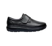 JOYA Edward Black - Herren Halbschuhe mit Klettverschluss aus Premiumleder - 47 2/3
