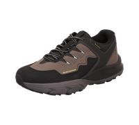 JOYA Cadore STX M Brown/Black, Outdoorschuhe für Herren, für Bequeme Bewegung beim Wandern, stabile Herrenschuhe, Schwarz/Braun, 43 2/3