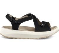 Joya Sandale Jenny JY048A Veloursleder Klettverschluss Senso-Sohle Schwarz Größe 40 Damen