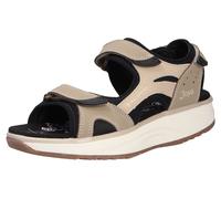 Joya Sandale Komodo Damen Leder/Textil Active-Sohle Beige Größe 38