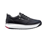 Joya Damen Schnürschuh Laura Black – aus weichem, gewalktem Leder – Schwarz Größe 38 1/3