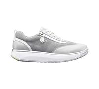 JOYA Laura Light Grey, Damen Sneaker Leder und Wildleder, hellgrau, 37 2/3