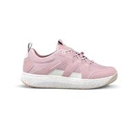 JOYA Marbella Light pink, Leichter und atmungsaktiver Sommerschuh für Damen, aus Mesh in hellem Rosa, mit elastischen Schnürsenkeln für einen leichten Einstieg