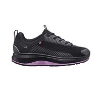 JOYA Maui Black, Sneaker für Damen, sportlicher Schnürschuh mit reflektierenden Details, schwarz, 41