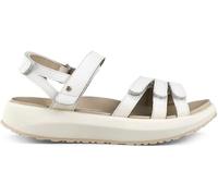 Joya Merida White Sandale, Glattleder, Klettv., Senso-Sohle, Kategorie Emotion JY050A Weiß Gr. 43