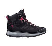 JOYA Montana Boot PTX Black/Pink - Damen Wanderstiefel aus Glattleder - 36 1/3