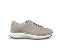 JOYA Moscow Zip beige, Herren-Schnürschuh für gesundes Gehen im Alltag, aus feinem Nubukleder, mit zusätzlichem, seitlichem Reißverschluss für erleichterten Einstieg, schicker Freizeitschuh in Beige