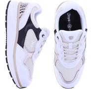 JOYA | Tina III | White-Gold | Premiumleder-Textil | Weite: H | JY121A | Damen Aktiv Schuhe