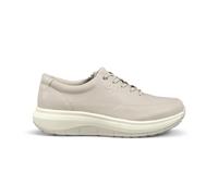 JOYA Venice Zip Light beige, weicher, dezenter Schnürschuh für Damen, aus Premiumleder in hellem Beige, mit zusätzlichem Reißverschluss für einen erleichterten Einstieg