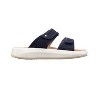 JOYA Vienna II Dark Blue - Damen Sandalen aus glitzerndem Veloursleder - 43