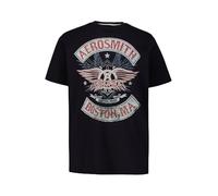 JP 1880, Herren, Große Größen, T-Shirt, Bandshirt, Aerosmith, Halbarm