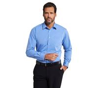JP 1880 Herren große Größen Übergrößen Menswear L-8XL Hemd, Business, bügelfrei, Kentkragen, Langarm, Comfort Fit, bis 8XL hellblau XXL 804890700-XXL