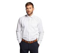 JP1880 Comfort Fit Hemd extra langer Arm weiss