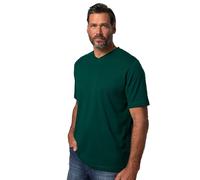 JP 1880 Herren große Größen Übergrößen Menswear L-8XL JP1880 T-Shirt, Basic, V-Ausschnitt, bis 8XL Dschungel grün 7XL 702415455-7XL